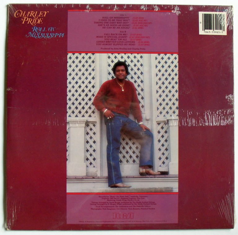 LP Charley Pride / Roll On Mississippi 1981 Thingery Previews