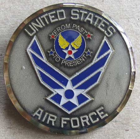 Military Challenge Coin US Air Force Major – Thingery Previews ...