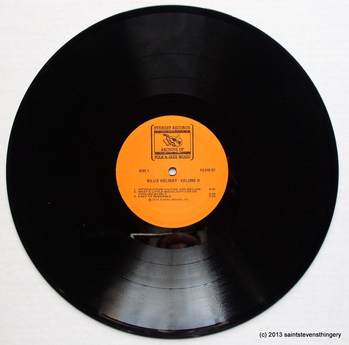 LP Billie Holiday Volume II 1976 Everest FS 310 vg+ – Thingery Previews ...