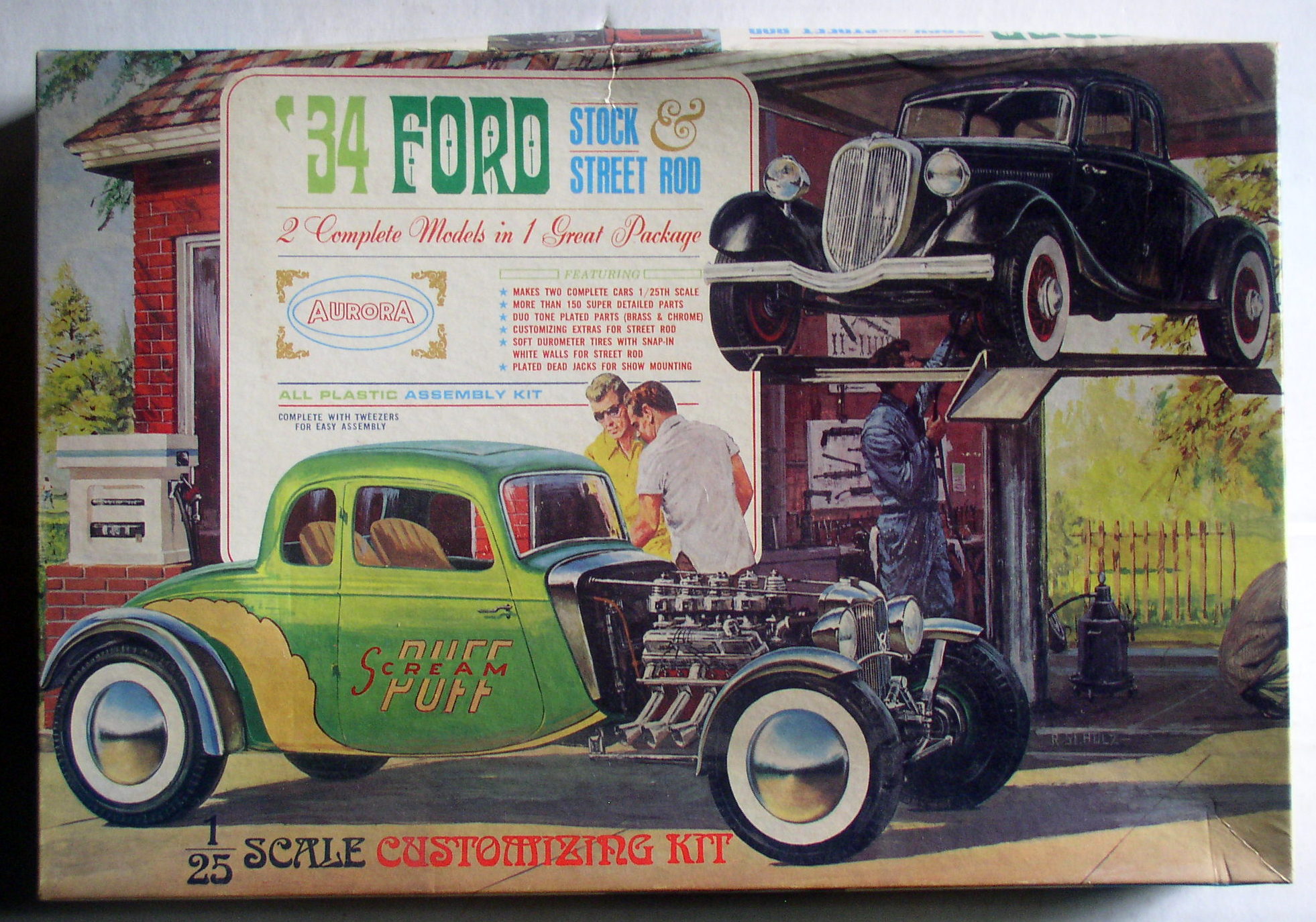 Aurora Ford In Kit Scale Model Building Kit Thingery Previews Postviews