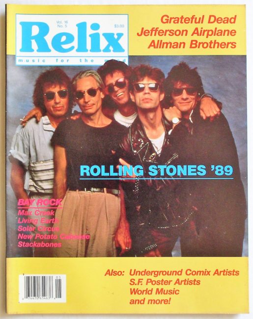 Relix October 1989