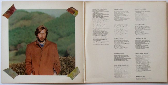 Clapton Behind The Sun LP