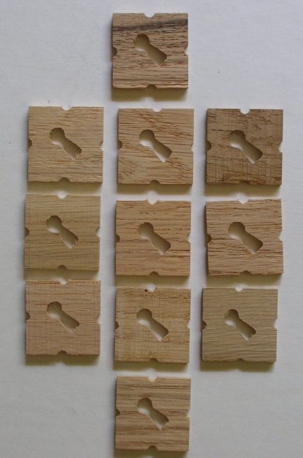 Oak Escutcheons