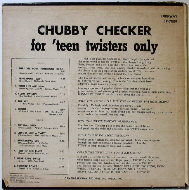 Chubby Checker LP