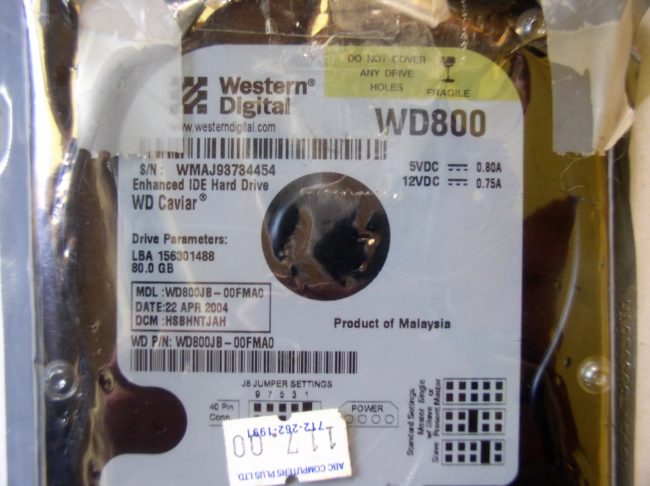 Western Digital Hard Drive