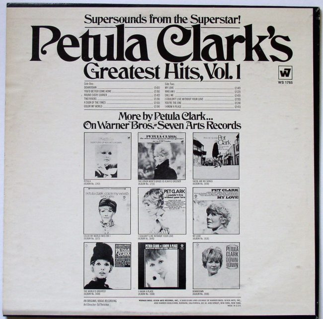 Petula Clark LP