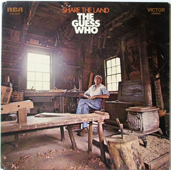 Guess Who Share The Land LP 