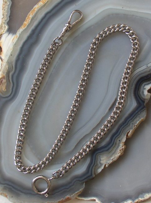 silver tone chain