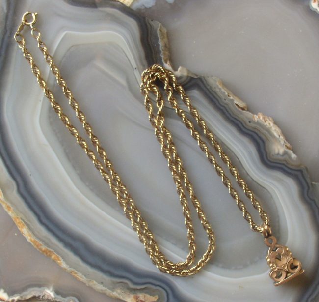 wax seal necklace