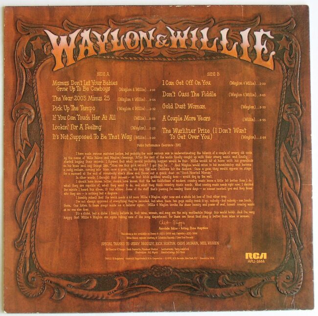 Waylon & Willie LP