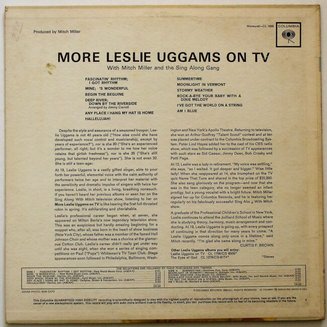 Uggams LP