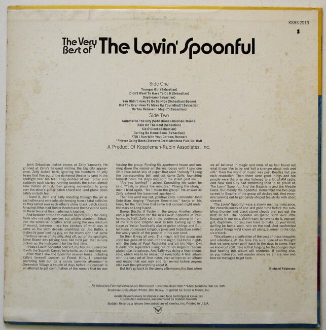 Lovin Spoonful LP