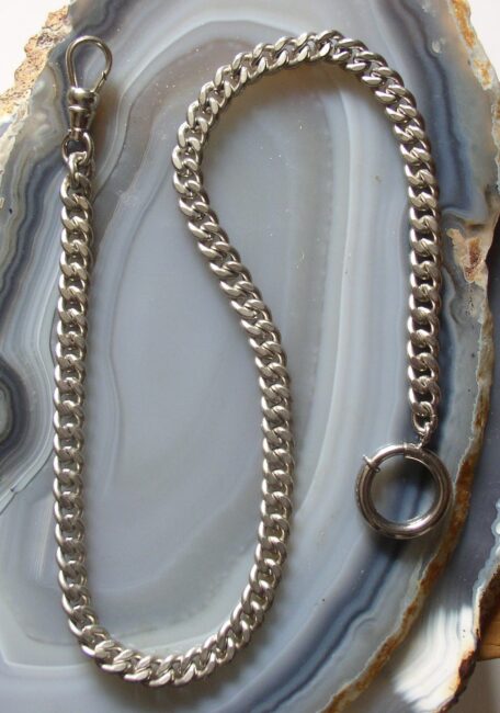 nickel bolt ring chain