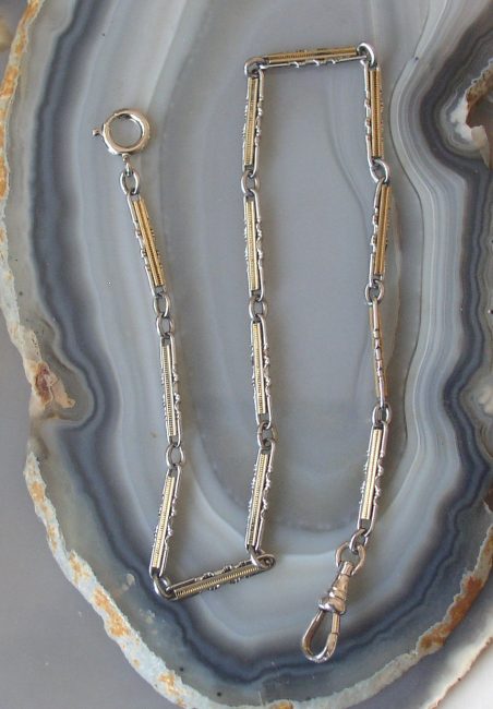 white gold filled chain