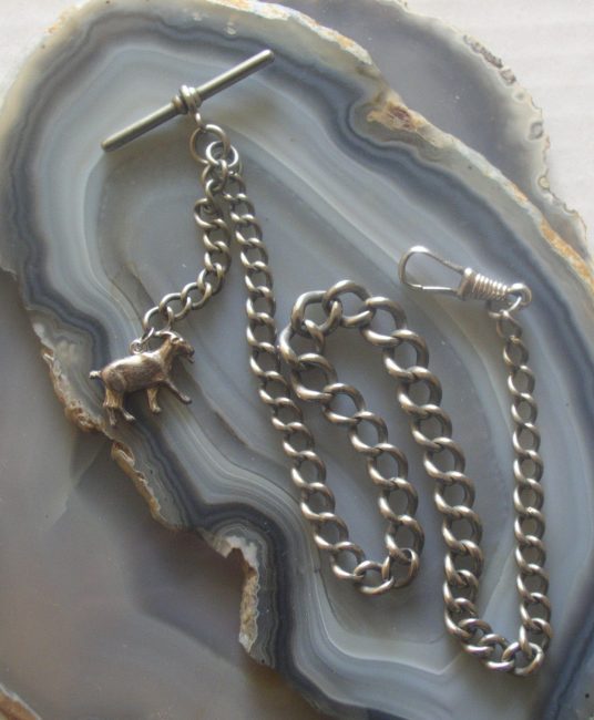 chain with goat fob