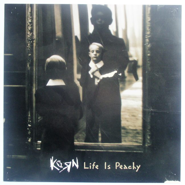 Korn / Life Is Peachy Epic promotional nfs flat used 1996 - Click Image to Close