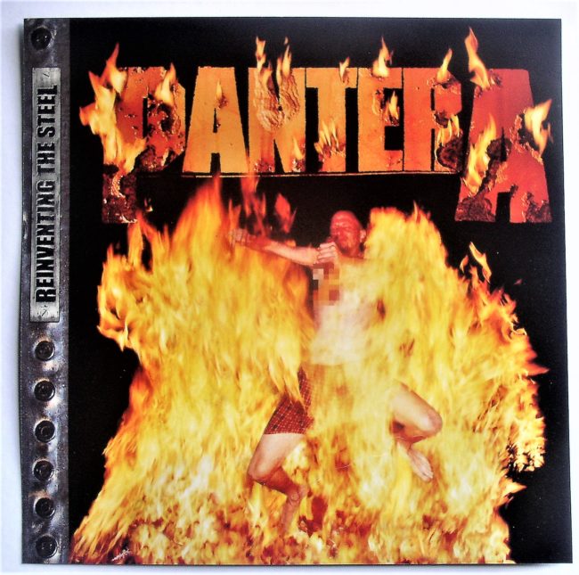 Pantera / Reinventing The Steel promo flat 2000 - Click Image to Close