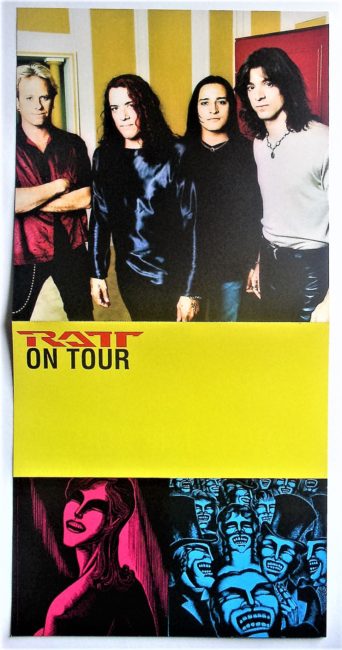 Ratt / Ratt Reunion Portrait Records promo flat 1999 - Click Image to Close