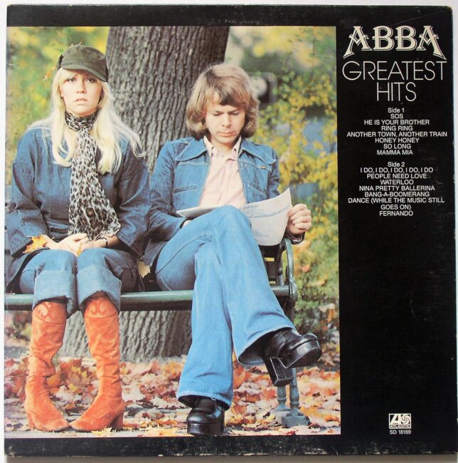 Abba / Greatest Hits (re) (club) LP g 1977 - Click Image to Close