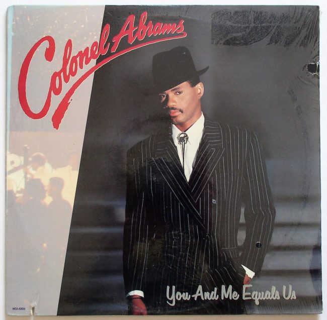 Colonel Abrams / You And Me Equals Us c/o LP sealed 1987 - Click Image to Close