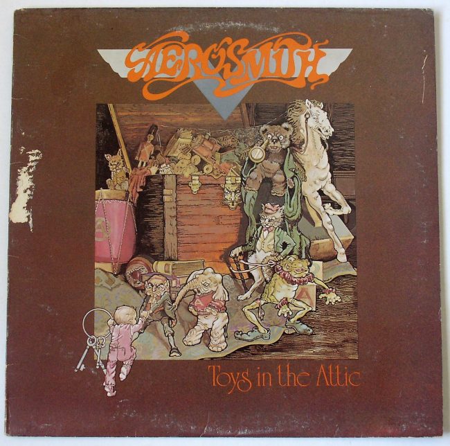 Aerosmith / Toys In The Attic LP vg 1975 - Click Image to Close