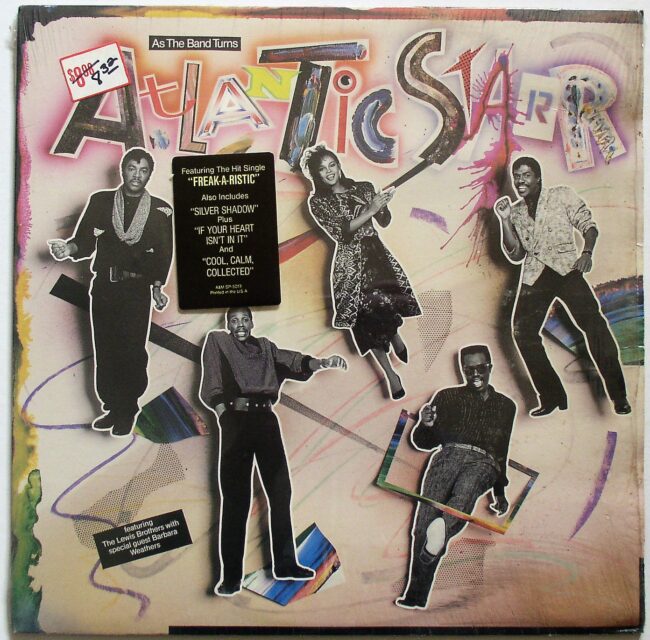 Atlantic Starr / As The Band Turns LP vg+ 1985 - Click Image to Close