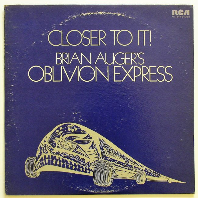 Brian Auger’s Oblivion Express / Closer To It! LP vg+ 1973 - Click Image to Close