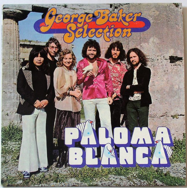 Baker, George Selection / Paloma Blanca (club) LP vg 1975 George Baker LP - Click Image to Close