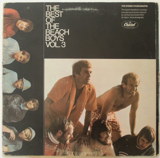 Beach Boys / Best Of The Beach Boys Vol 3 LP g 1968 - Click Image to Close