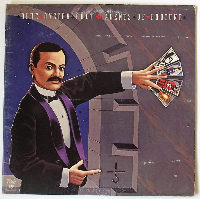 Blue Oyster Cult / Agents Fortune LP vg 1976 - Click Image to Close