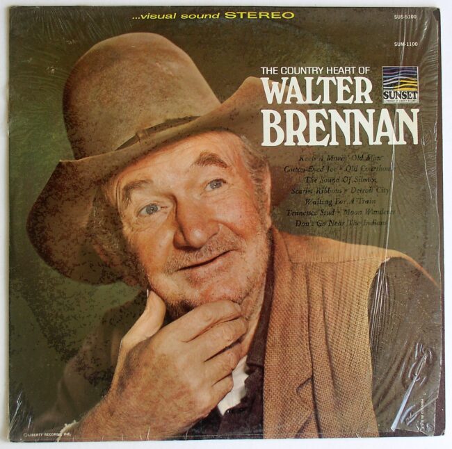 Brennan, Walter / The Country Heart Of Walter Brennan LP vg 1966 - Click Image to Close