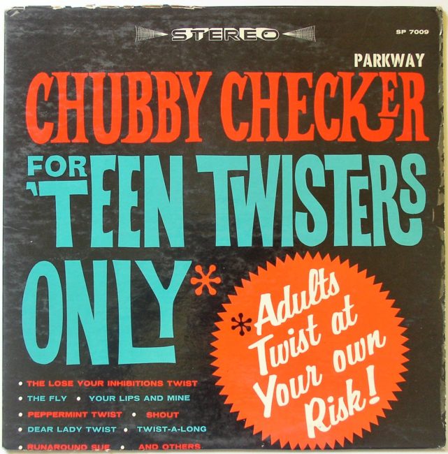 Checker, Chubby / For Teen Twisters Only LP vg 1962 - Click Image to Close