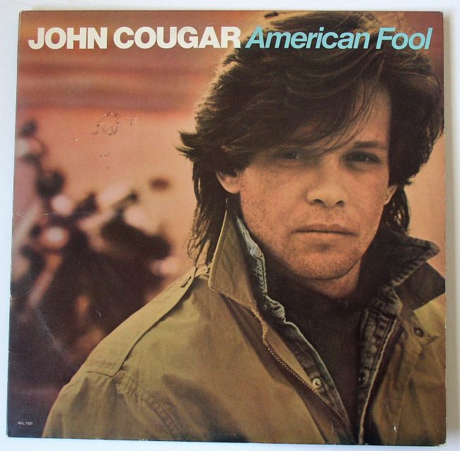 Cougar, John / American Fool LP vg 1982 - Click Image to Close