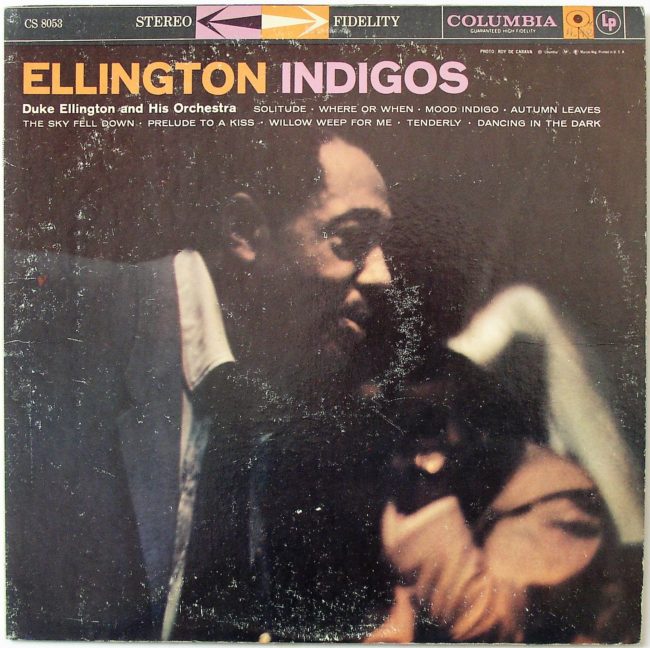 Ellington, Duke & Orchestra / Ellington Indigos LP vg 1958 - Click Image to Close