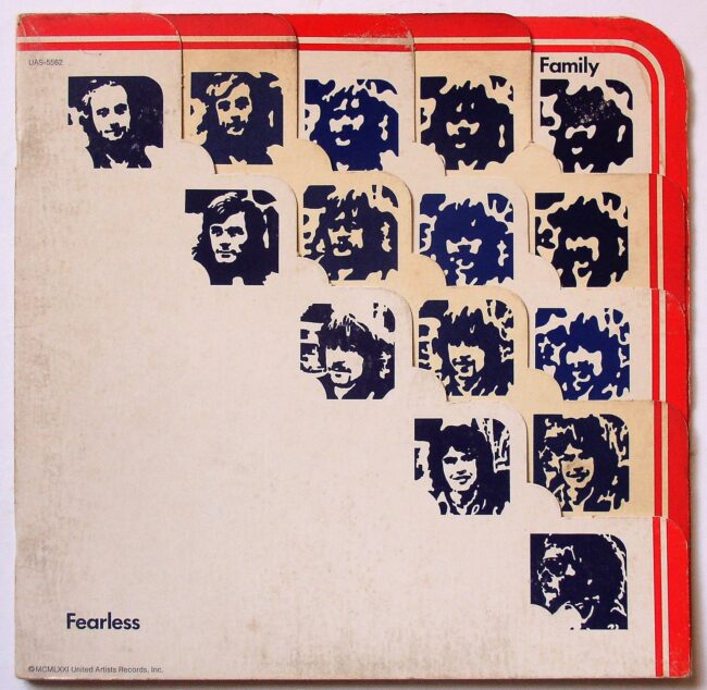Family / Fearless LP vg+ 1971 - Click Image to Close