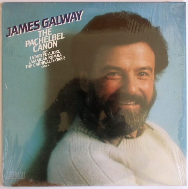 Galway, James / The Pachelbel Canon LP vg 1981 - Click Image to Close