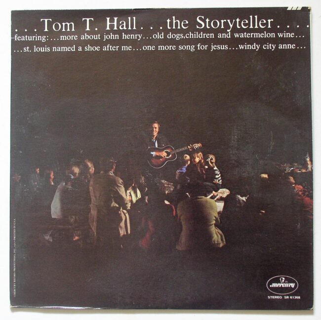 Hall, Tom T / The Storyteller LP vg 1972 - Click Image to Close