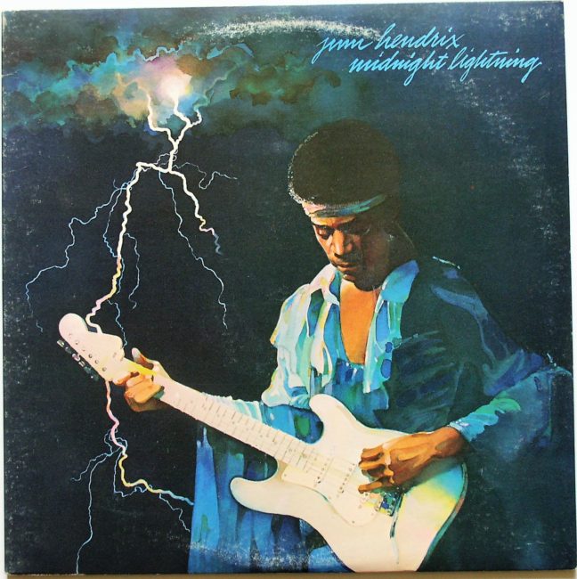 Hendrix, Jimi / Midnight Lightning LP 1975 vg+ - Click Image to Close