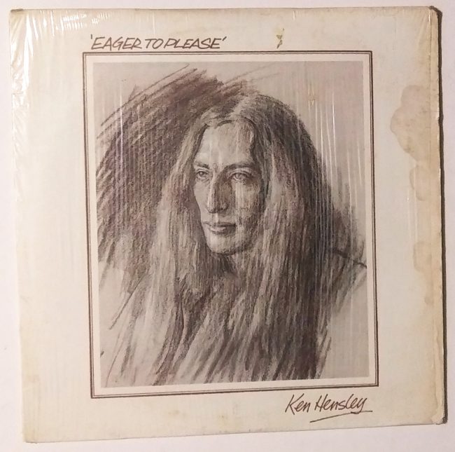 Hensley, Ken / Eager To Please LP vg+ 1975 - Click Image to Close