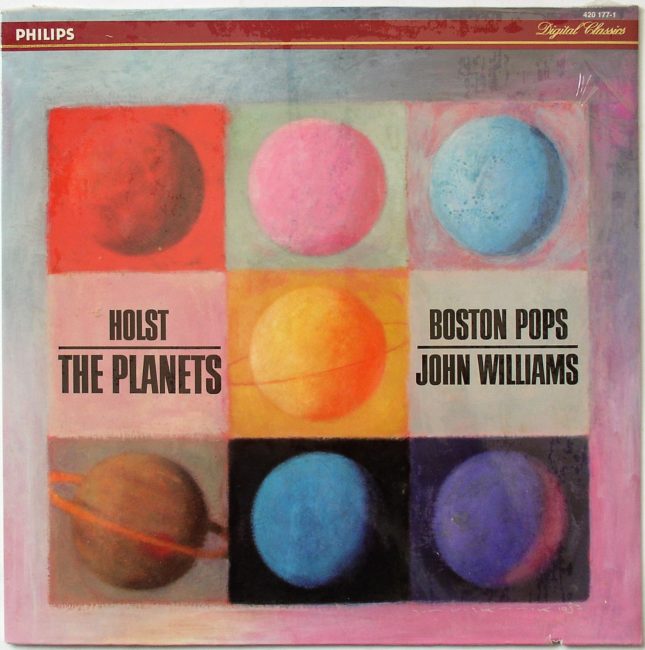 Gustav Holst, John Williams, Tanglewood Festival Chorus / The Planets LP sealed - Click Image to Close