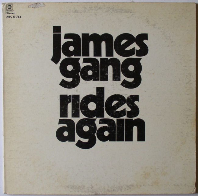 James Gang / Rides Again club re LP vg 1972 - Click Image to Close