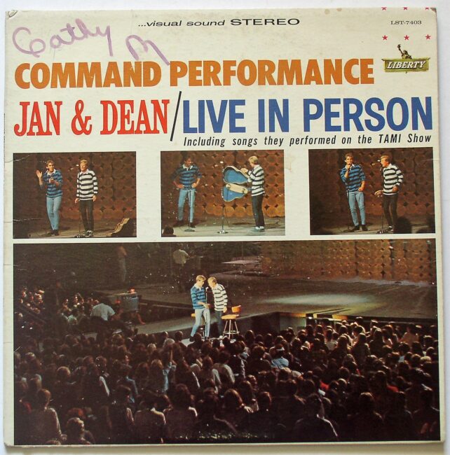 Jan & Dean / Command Performance LP g 1965 - Click Image to Close