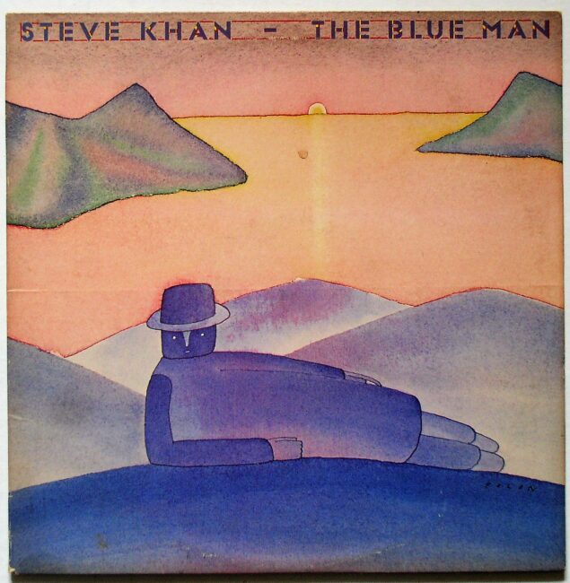 Kahn, Steve / The Blue Man LP vg+ 1978 - Click Image to Close