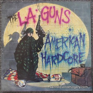 L.A. Guns / American Hardcore promotional nfs flat used CMC International, 1996 - Click Image to Close