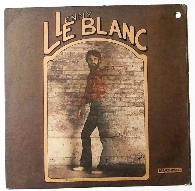 LeBlanc, Lenny / Breakthrough (c/o) LP vg+ 1981