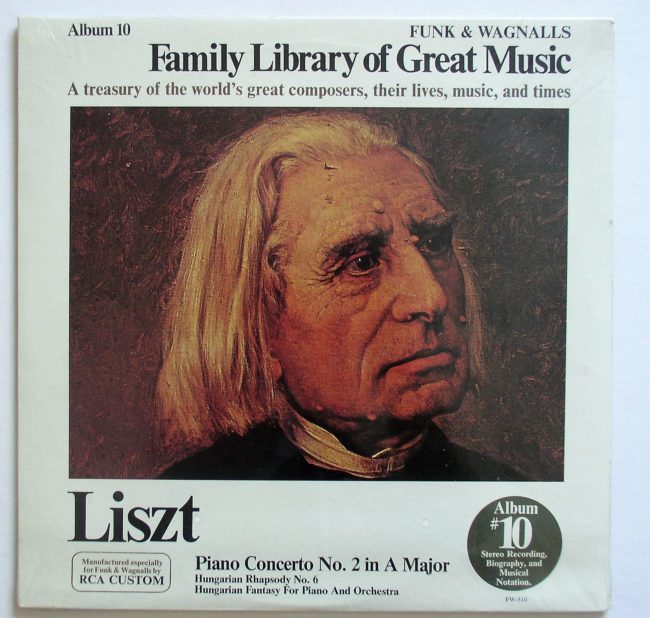 Liszt / Piano Concerto No. 2 in A Major LP sealed 1976
