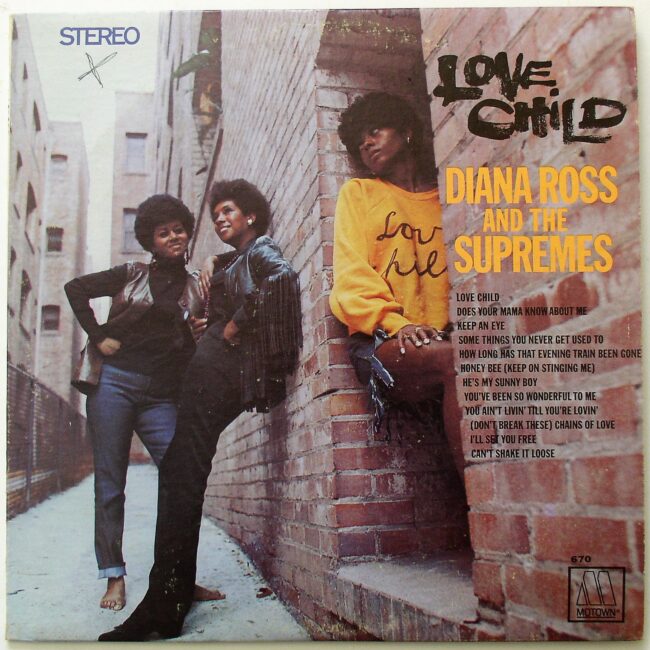 Supremes / Love Child LP vg 1968 - Click Image to Close