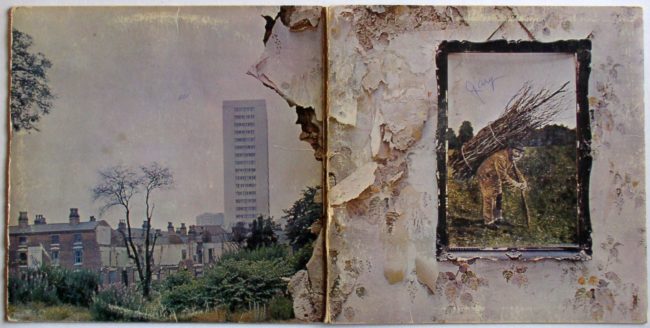 Led Zeppelin / IV (Untitled) LP vg 1971 - Click Image to Close
