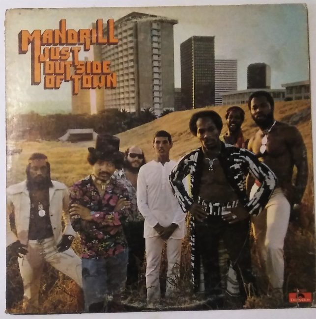 Mandrill / Just Outside Of Town (c/o) LP vg 1973 - Click Image to Close