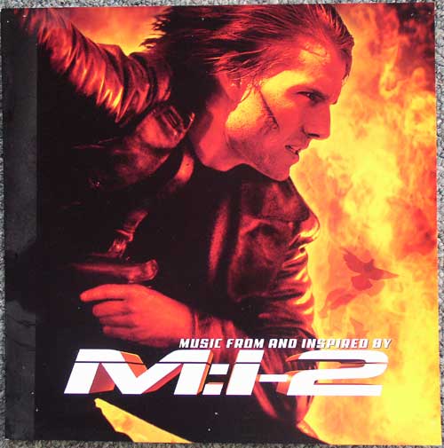 Mission Impossible promo poster flat Hollywood Records M:i-2 music 2001 - Click Image to Close